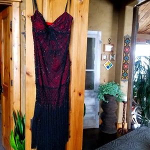 Beaded cocktail dress